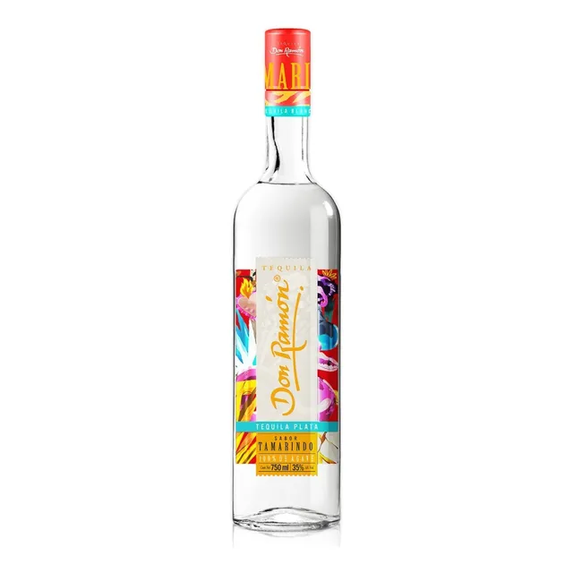 Tequila Don Ramon Plata Tamarindo 750 Ml + 200 Ml