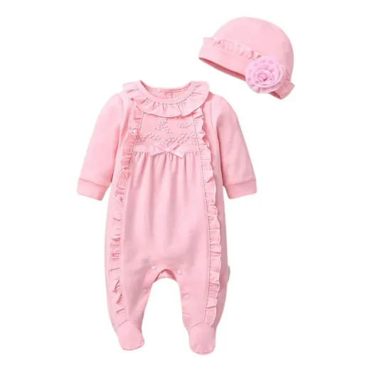 Enterito Pijama Para  Bebe Algodon 0 A 3 Meses