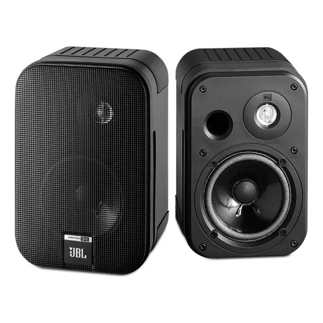 Bocina Control 1 Pro Jbl Profesional Compacta 2 Vías (par) Color Negro