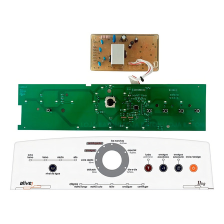 Placa Eletrônica Compatível Lavadora Brastemp 11kg Bwb11 Placa Eletrônica Compatível Lavadora Brastemp 11kg Bwb11