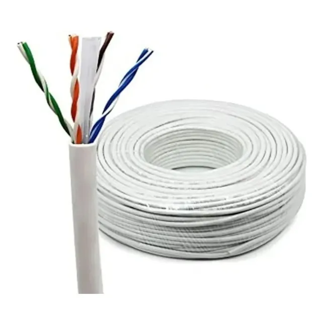 Cable Utp Cat 6e Uso Interior X 100 Metros