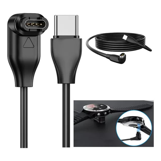 Cable Cargador Reloj Garmin Watch Fenix Forerunner Tipo C