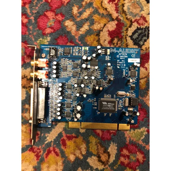 Placa M-audio Audiophile 192 - Usado