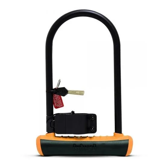 Candado Bicicleta U On Guard Acero 230 X 115 Mm Neon Soporte