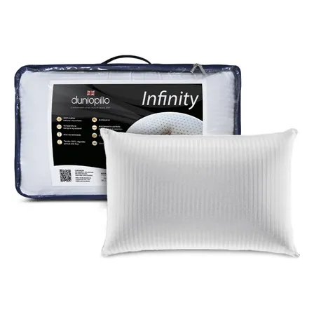 Travesseiro Dunlopillo Infinity Látex 50x70x18cm Confortável