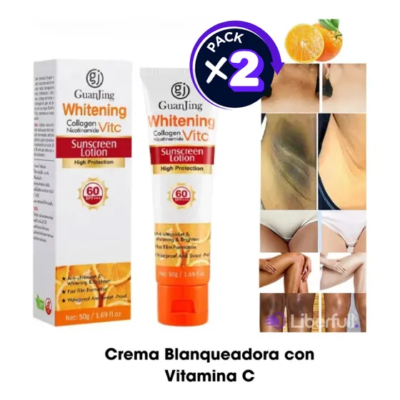 Crema Bloqueadora De Partes Íntimas Con Vitamina C 2x1