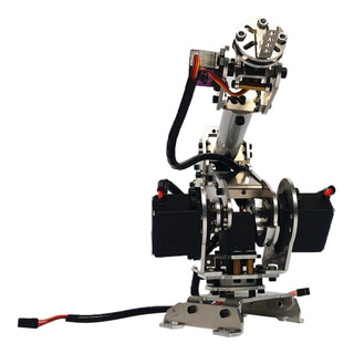 6-dof Alloy Mechanical Arm Big Servos Manipulator Kits Para 6-dof Alloy Mechanical Arm Big Servos Manipulator Kits Para