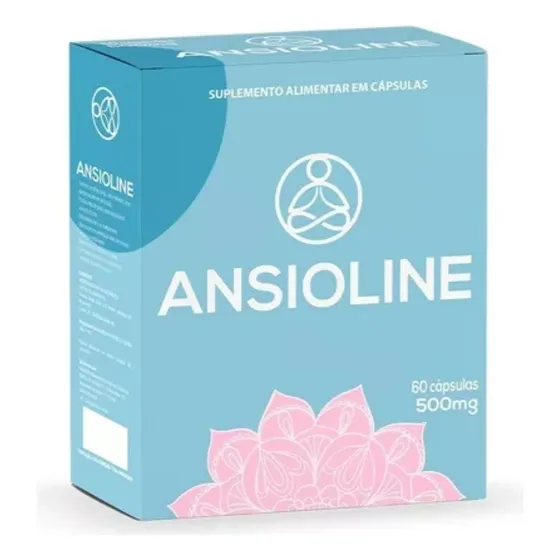 Ansioline 500mg - 60 Cápsulas - Muwiz