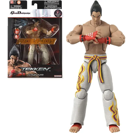Figura De Acción Bandai Game Dimensions Bandai Tekken Kazuya