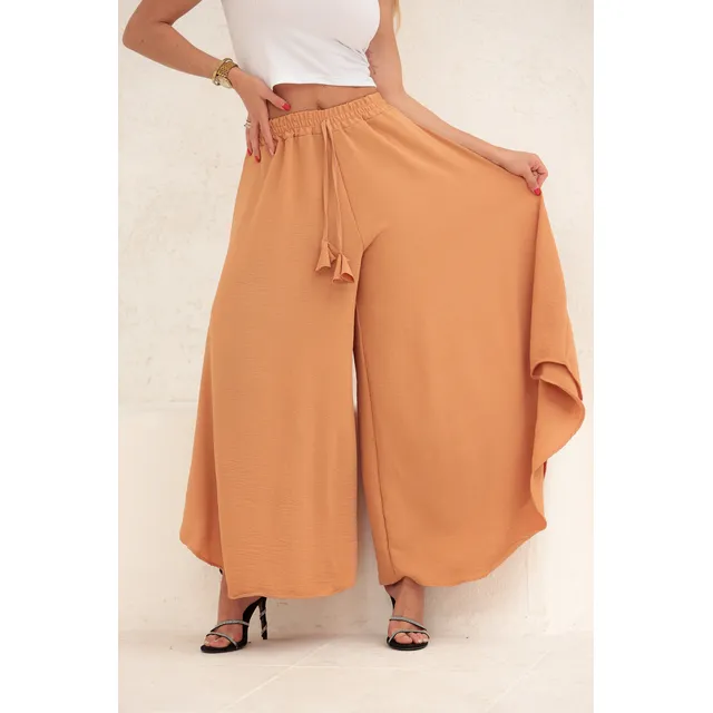 Calça Feminina Pantalona Godê Pantacourt Duna Larga