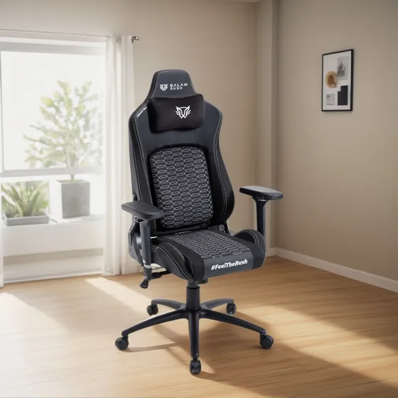 Silla Gamer Ultimate Max U3 Pu Alcántara Legend Negro