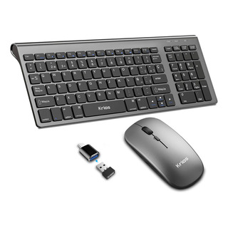 Teclado Y Mouse Krios K95 Español Inalámbrico Kit Teclado Y Ratón Recargable De Wifi De Conexión Estable 2.4 Ghz Compacto Con Ñ Ratón 3 Ajustable Dpi Silencioso Para Pc Windows 7 8, 10, 11,mac Os Teclado Y Mouse Krios K95 Español Inalámbrico Kit Teclado Y Ratón Recargable De Wifi De Conexión Estable 2.4 Ghz Compacto Con Ñ Ratón 3 Ajustable Dpi Silencioso Para Pc Windows 7 8, 10, 11,mac Os