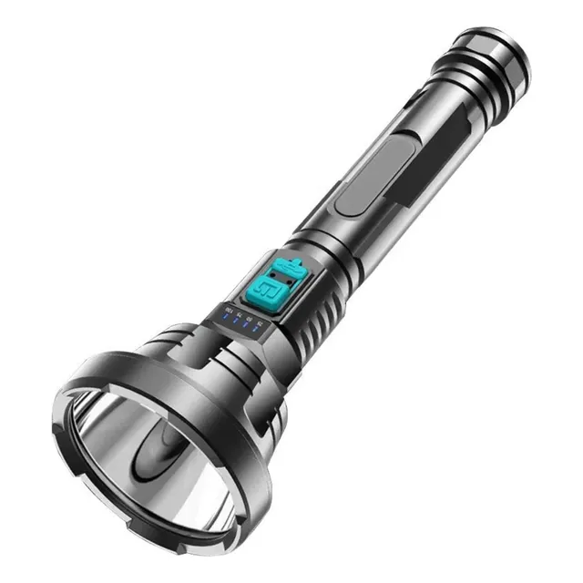 Linterna Led Recargable Usb Tactica