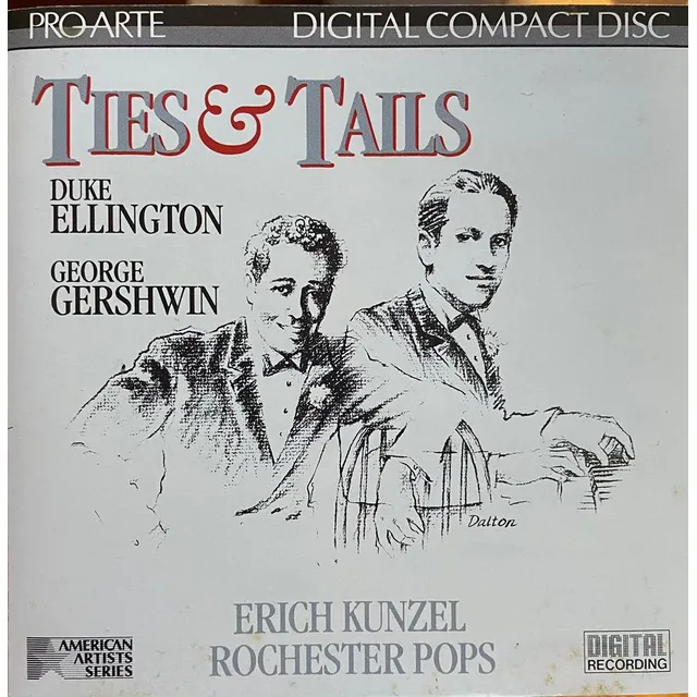 Cd - Duke Ellington & George Gershwin / Ties & Tails