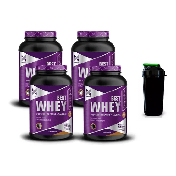 Xtrenght Proteina 4kg + Shaker - Envío Gratis A Todo El País
