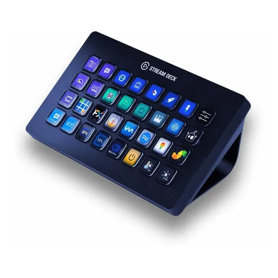 Elgato Stream Deck Xl  32 Botones Lcd Customizables