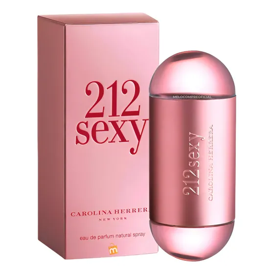 Perfume 212 Sexy Carolina Herrera 100 Ml Damas
