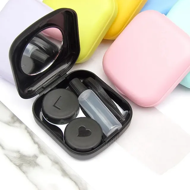Estuche Para Lentes De Contacto + Kit
