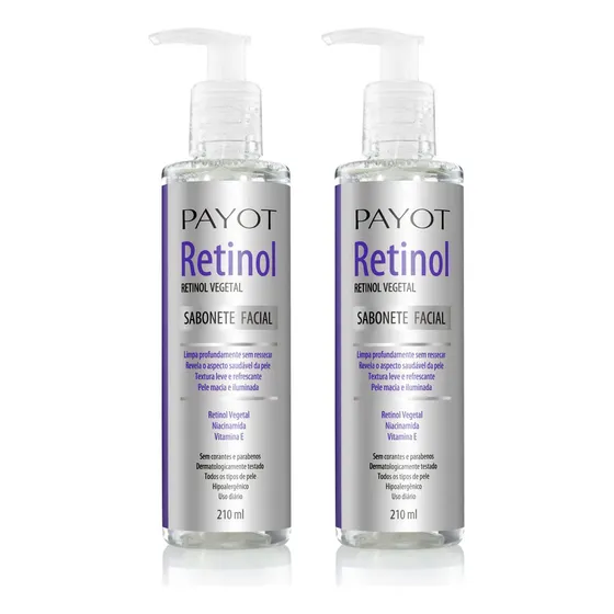 Kit Duo Sabonete Retinol Payot