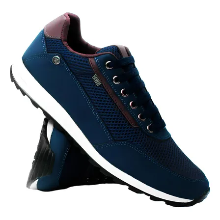Sapatênis Casual Jogging Masculino Sapato Moda Ajuste Facil