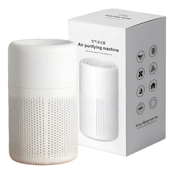 Purificador De Ar H13 Hepa Usb 5w Para Casa E Escritório