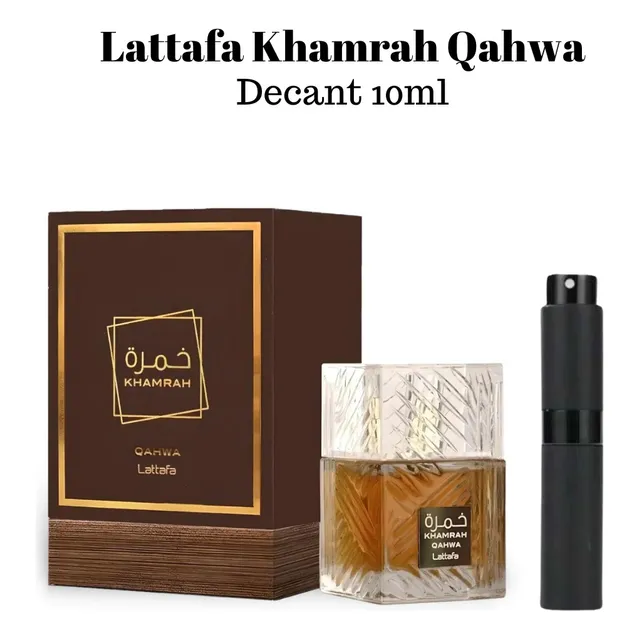 Decant 10ml Lattafa Khamrah Qahwa Unisex