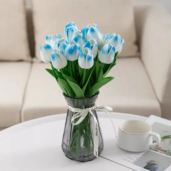 De Tulipas Artificiais, Decoração De Casa E Decoraç 20 Peças
