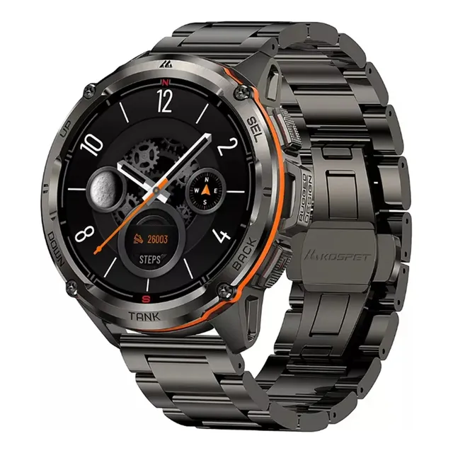 Reloj Kospet Tank T3 Ultra Gps Edicición Especial 2 Correas