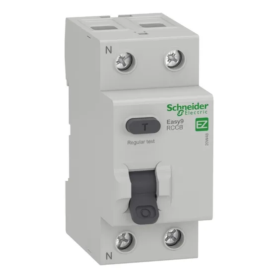 Disyuntor Diferencial 2x63 30ma Schneider E9 Bipolar 63 Amp