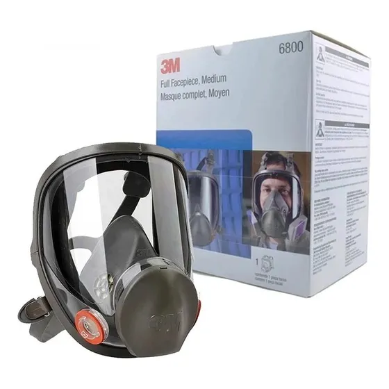 Mascara de Silicona 3M Facial Inteira 6800 Talle M SIN FILTROS