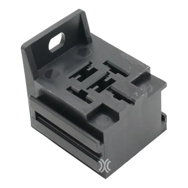 Caja Plastica 5 Vias Porta Rele Con Fijacion Metalgrab