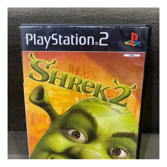 Jogo Original De Ps2 Shrek 2 Com Manual