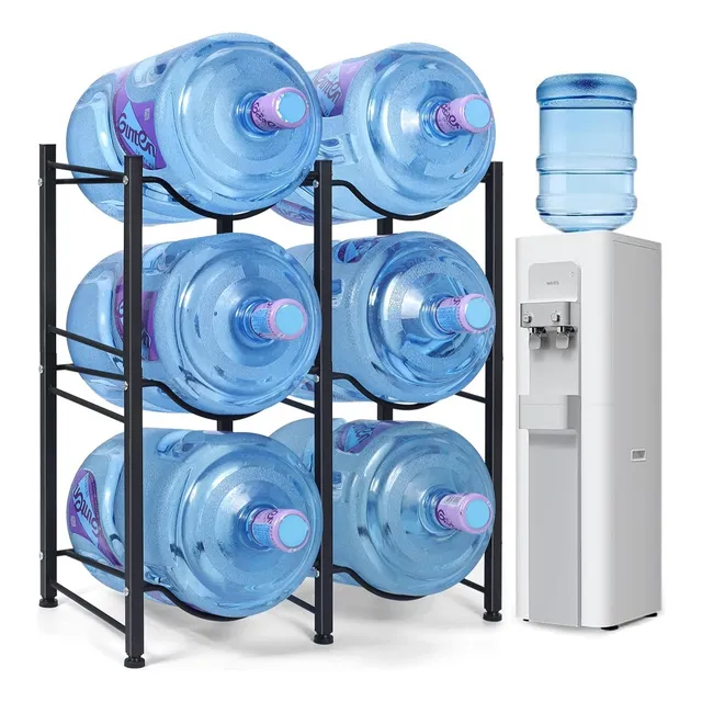 6 Unid Rack Porta Garrafón Extraíble Para Dispensador Agua