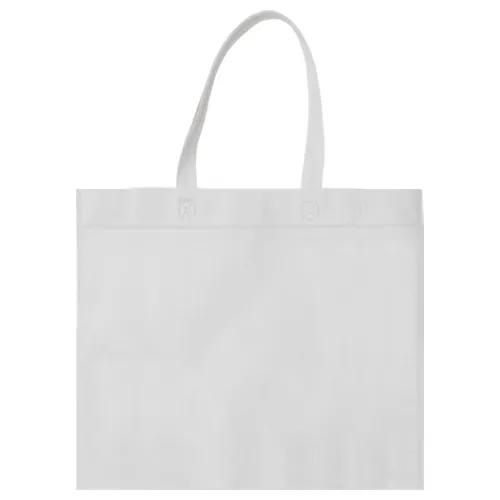 100 Bolsas Friselina 45x40 Ecologicas Lisas Manija Blanco Liso