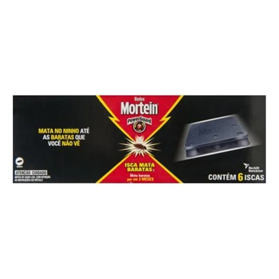 Iscas Mata Baratas Mortein com 6 unidades