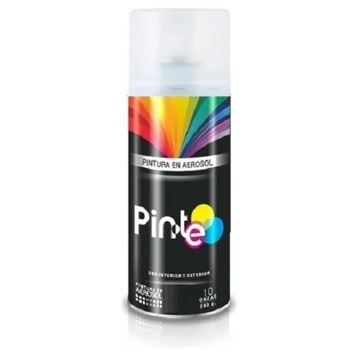 Pintura Aerosol Mate Transpar.