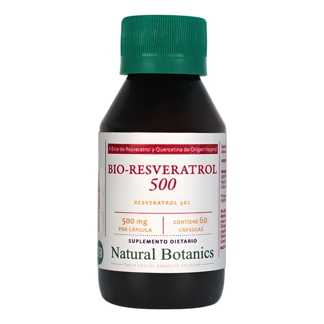 Bioresveratrol 500 60cap 500mg Resveratrol, Quercetin, Vit C