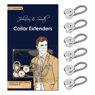 Extensores De Cuello Botón Wonder Para Camisas De Vestir 5 1 Extensores De Cuello Botón Wonder Para Camisas De Vestir 5 1