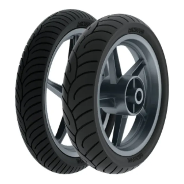 Cubierta Rinaldi 100/90-14, Hb37 Radial  - Mundomotos.uy