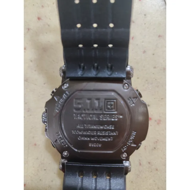 Relojes  Tactical Series 5.11  Negro Y Verde