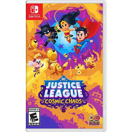 Jogo Dc Justice League Cosmic Chaos Switch Midia Fisica