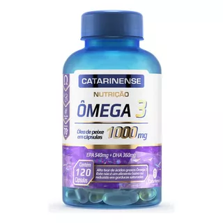 Ămega 3 Epa 540mg Dha 360mg Catarinense 120 CĂĄpsulas Ămega 3 Epa 540mg Dha 360mg Catarinense 120 CĂĄpsulas