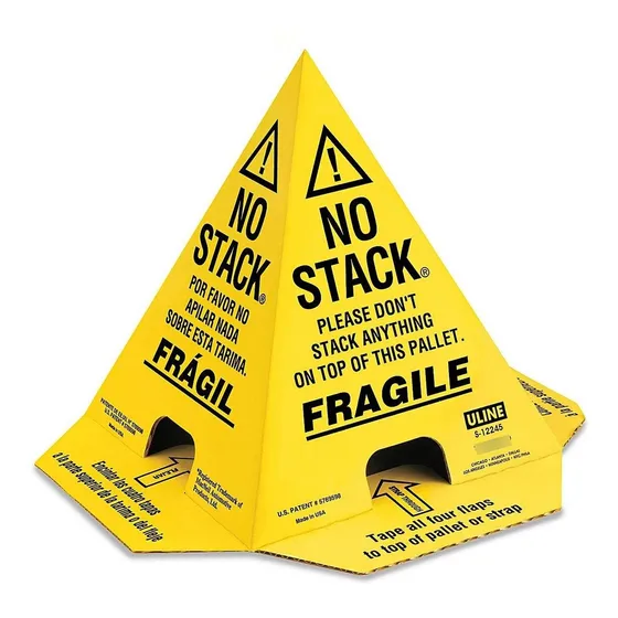 Conos Para Tarimas - Amarillos - No Stack - 50/paq