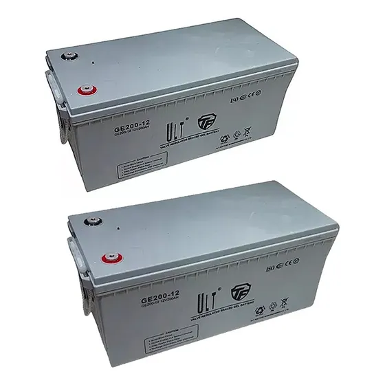 Pack 2 Batería Ciclo Profundo Gel Ult 12v200ah Energía Solar