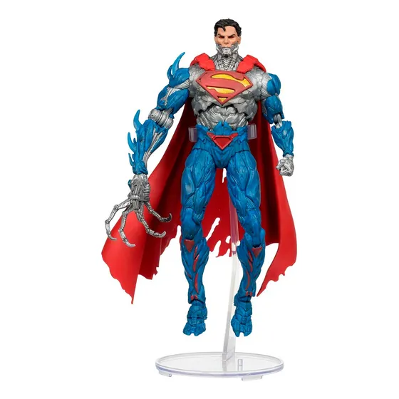 Dc Multiverse Batman Cyborg Superman Figura Mcfarlane