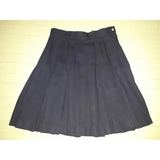 Falda Escolar Niña/adolescente De Tachones Talla 12