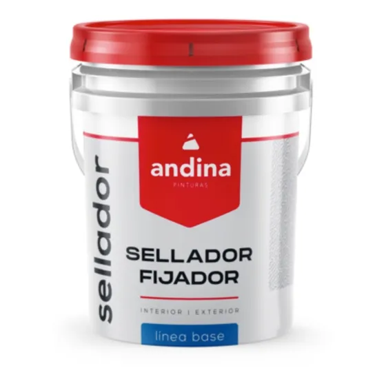 Fijador Sellador Al Agua Andina 4 Litros - Sagitario