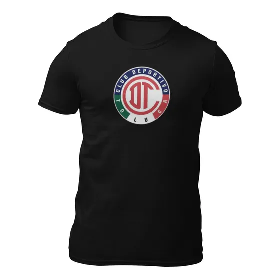 Playera De Diablos Toluca Fútbol Liga Mx Logo