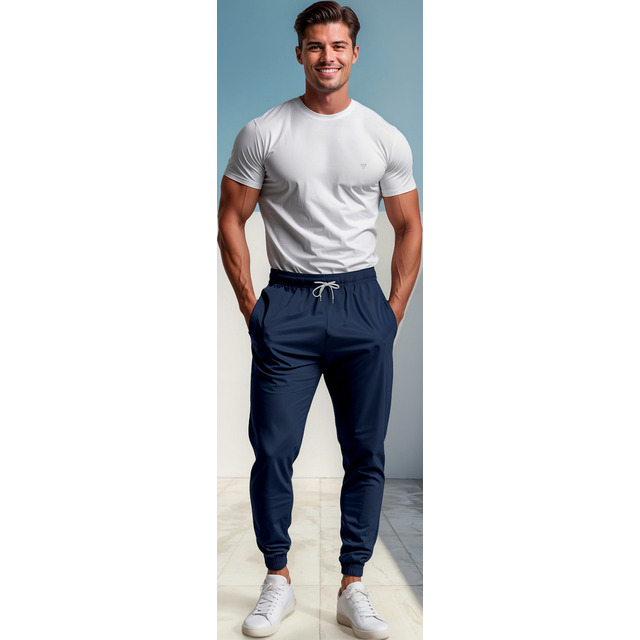 Calça Tactel Jogger C/ Elastano Masculino Academia Treino Calça Tactel Jogger C/ Elastano Masculino Academia Treino