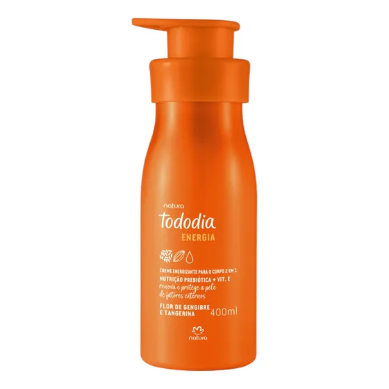 Crema Tododia Flor De Jengibre Y Mandarina Para Cuerpo